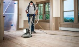 Floor sanding process and tricks