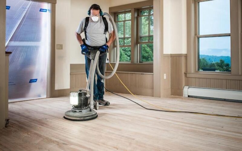 Floor sanding process and tricks